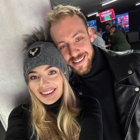 Martin Prágr se svou partnerkou Anetou. 