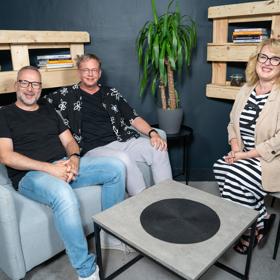 Aleš Cibulka a Michal Jagelka přijali pozvání do talkshow Miluše Bittnerové, Na kafeečko.