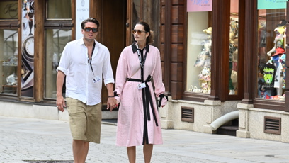 FOTO: Daniela s Ondřejem si vykračovali ruku v ruce.