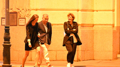 FOTO: Jiří Macháček na tahu nočními Vary.