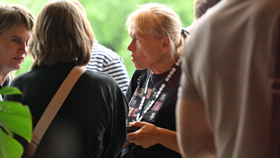 FOTO: Herečka Pavla Tomicová ve Varech.