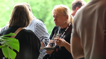 FOTO: Herečka Pavla Tomicová ve Varech.