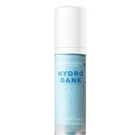 Lehký hydratační krém s kyselinou hyaluronovou pomůže s revitalizací a výživou unavené pleti. Hydro Bank, Revolution Skincare, 350 Kč