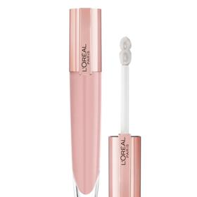 Lesk na rty s kyselinou hyaluronovou,
Glow Paradise Balm in Gloss, L’Oréal Paris, odstín Soar, 299 Kč