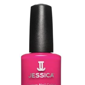 Neonově růžový lak na nehty, odstín Bikini Bottoms. Jessica, 304 Kč