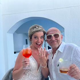 Novomanželé Wronkovi. 