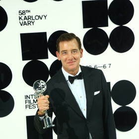 Clive Owen převzal Cenu prezidenta MFF KV.