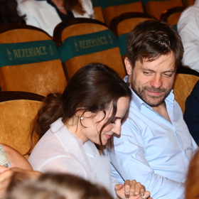 Jiří Mádl zašel na film své kamarádky.