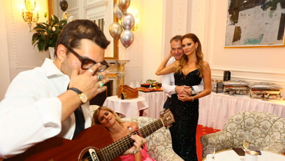 FOTO: Dvojice si hudební číslo velmi užila.