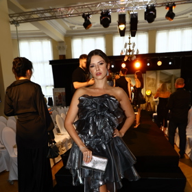 Dominika Branišová vypadala krásně.