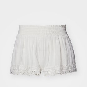 Nadýchané šortky s háčkovanou krajkou, Urban Outfitters, 990 Kč