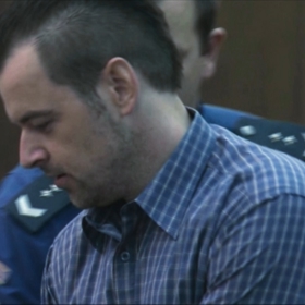 Petr Kramný v soudní síni. 