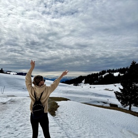 Dana Vítůvová původně vyrazila do Interlakenu na brigádu, nakonec si ale pracovní povolení prodloužila.