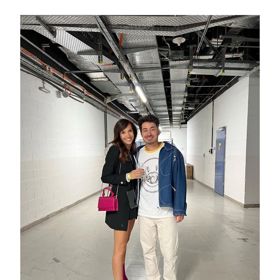 Michaela na koncertu Miraie.