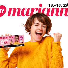 Součástí časopisu jsou také kupony pro podzimní Dny Marianne.