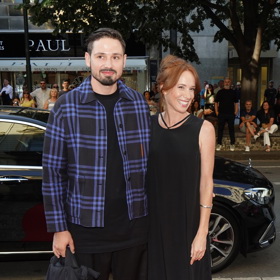 Táňa Pauhofová přišla v doprovodu svého manžela Jonatána Pastirčáka.