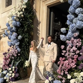 Novomanželé Pastrňákovi.