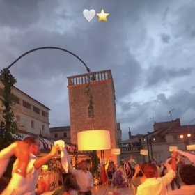 Krásná svatební hostina.