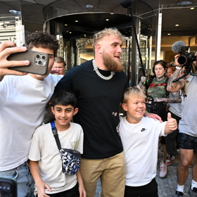 Jake Paul během nepovedené pražské akce.