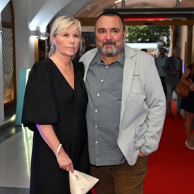 Ivan Vodochodský na premiéře filmu Vlny.