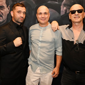 Milan Ondrík na české premiéře filmu MIKI.