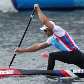 Martin Fuksa byl od začátku v čele závodu a suverénně zvítězil.