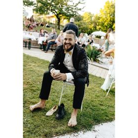 David Pleva neskrýval štěstí. 