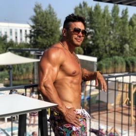 Fitness trenér Tomáš Hradecký.