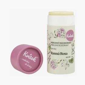 Šetrný přírodní deodorant v tyčince, Ranná rosa, Kvítok, 209 Kč