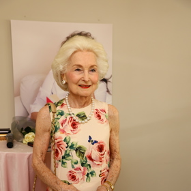 Eliška Hašková Coolidge přišla podpořit Janu Bobošíkovou.