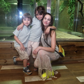 Michaela Tomešová říká, že oba synové jsou velmi samostatní.