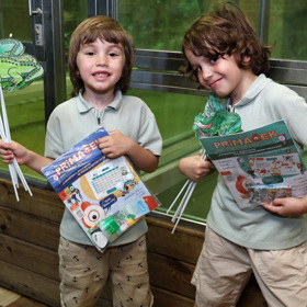 Michaela Tomešová je dvojnásobnou maminkou. Má syny Kristiána a Jonáše.