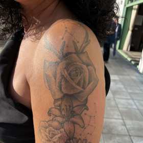 Eva Čížkovská z filmu Discopříběh se nám pochlubila svým tetováním.