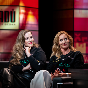 Hanka Vagnerová a Petra Nesvačilová jsou velmi dobré kamarádky.