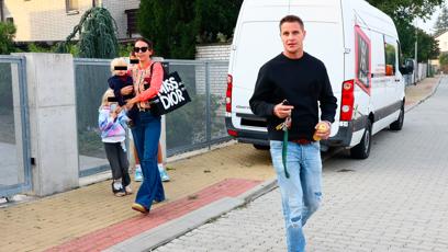 FOTO: Dopita spolu s Agátou a dětmi.