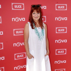 Herečka Ljuba Krbová, představitelka seriálové Aničky Liškové.