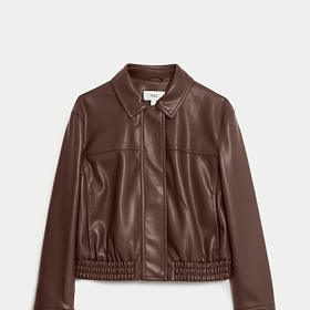 Bunda z imitace kůže. Marks&Spencer, 2 299 Kč