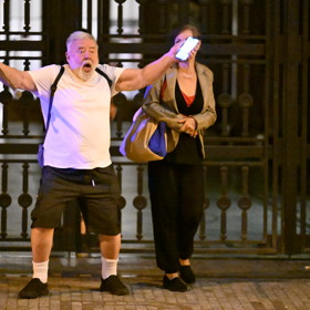 Zdeněk Dušek odcházel ve skvělé náladě. 