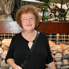 Golda Dvořáková po dlouhé době ve společnosti. 