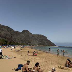 Jedna z pláží na Tenerife.