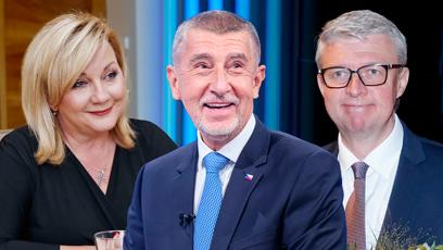 FOTO: Alena Schillerová, Andrej Babiš a Karel Havlíček.
