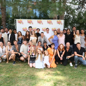 Tisková konference k muzikálu Děti ráje 2 a představení interpretů. 