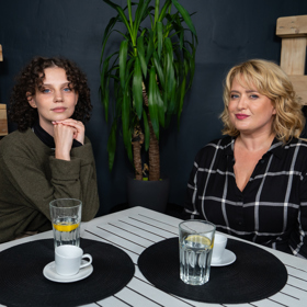 Herečka Darija Pavlovičová navštívila talkshow Miluše Bittnerové Na kafeečko.