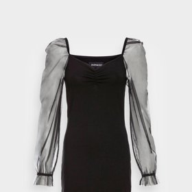 Šaty s tylovými rukávy, Even&Odd, 760 Kč