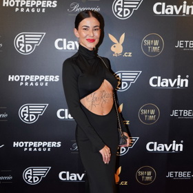 Modelka Denisa Gudelj se chtěla pochlubit plochým bříškem a tetováním.