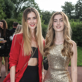 Herečka Jana Bernášková s dcerou Justýnou Drábkovou. 