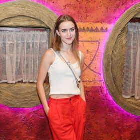 Amélie Pokorná během první klapky nové řady seriálu ZOO.