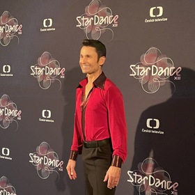 Šestinásobný paralympijský vítěz Jiří Ježek si show užíval.