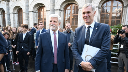 FOTO: Petr Pavel pozval sportovce.