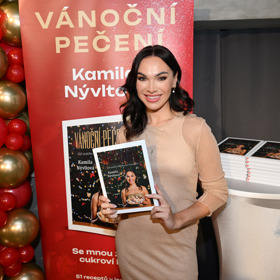 Recept na vanilkové rohlíčky určitě nechybí ani v její knize o vánočním pečení. 